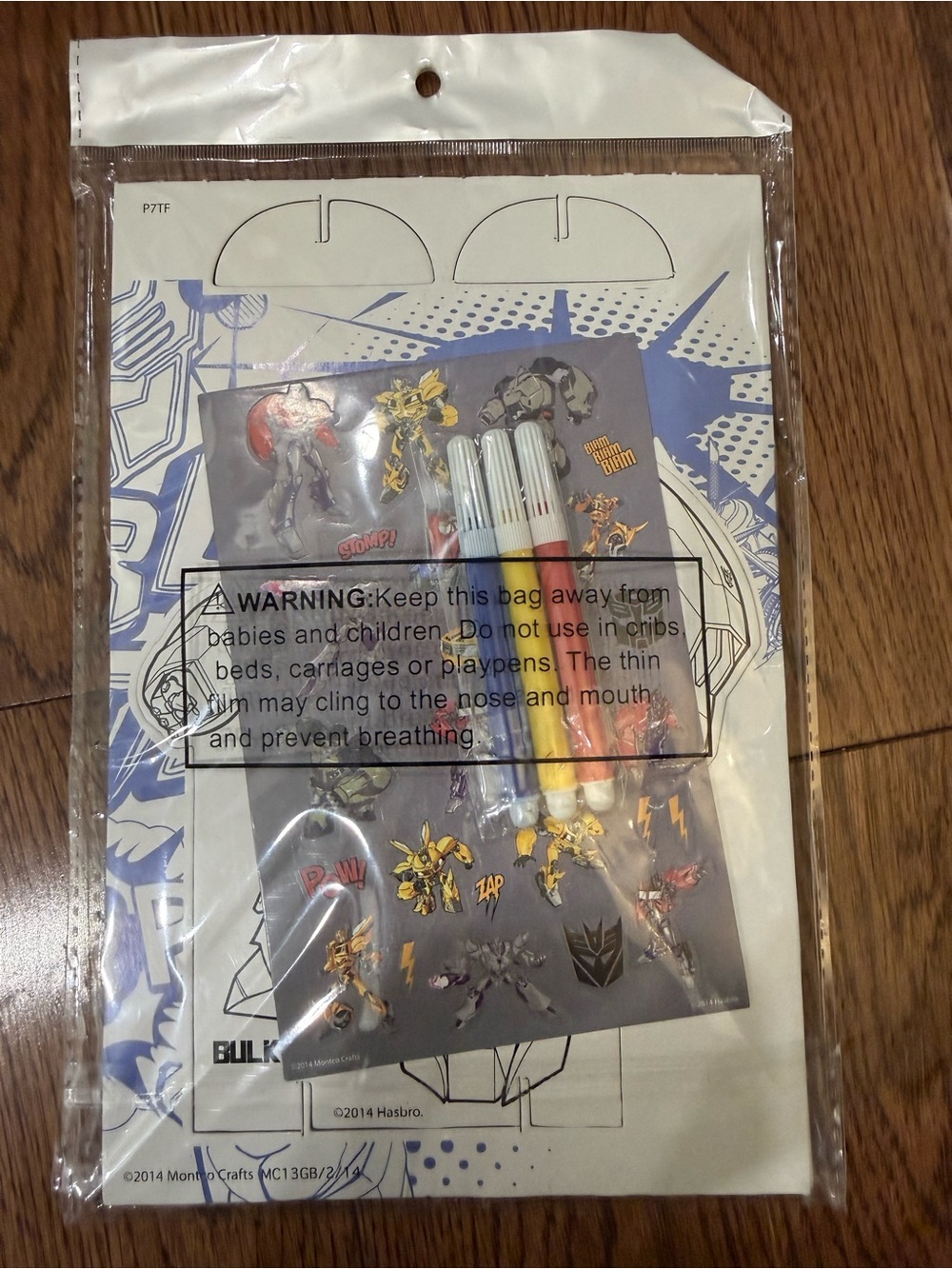 Pop-Out! Grab-Bag Activity Set - Red/Blue - Picture 2 of 2